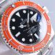 Clean Factory Swiss 3135 Replica Rolex Submariner Orange Bezel Watch 40mm for Men (3)_th.jpg